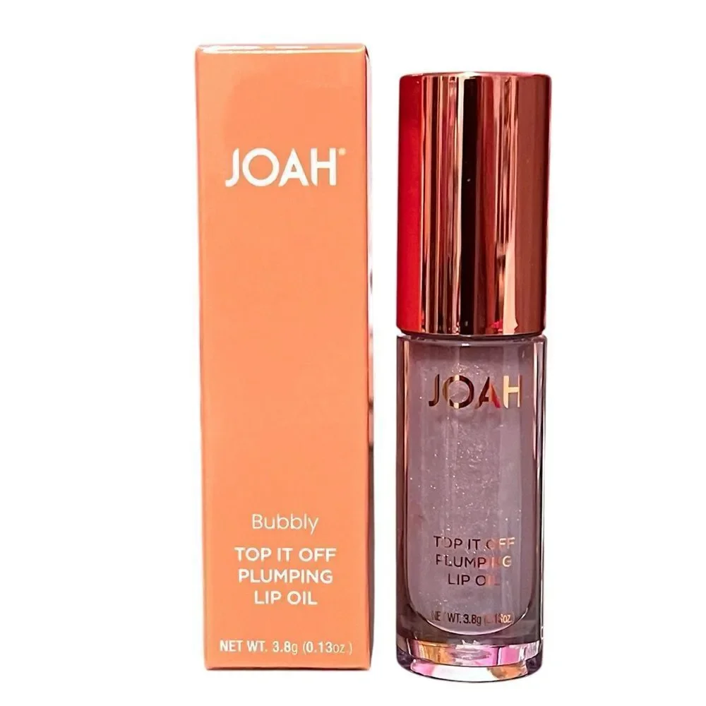 Joah Bubbly Top It Off Plumping Lip Oil Full Size NIB